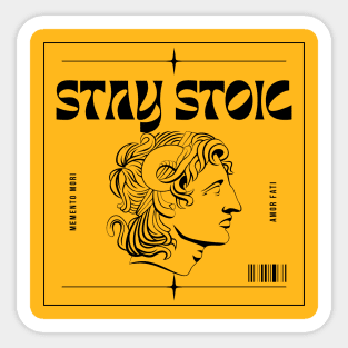 Moder Stoic Illustration Mixtape Sticker